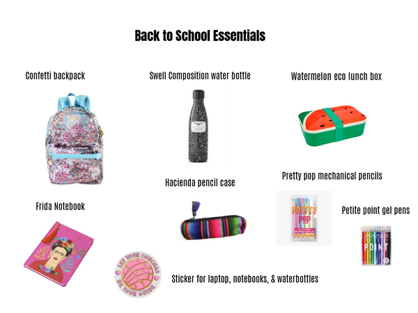 Back To School Essentials