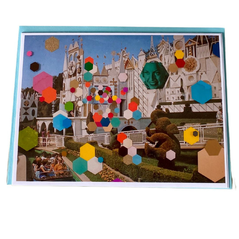 KO "Small World" Art - 5" x 7" Blank Greeting Card - Art - Feliz Modern
