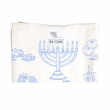 GCT Hanukkah Tea Towel -  - Tea Towels & Napkins - Feliz Modern