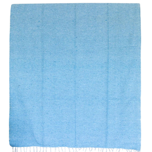 SIDR Blue Woven Blanket -  - Decor Objects - Feliz Modern