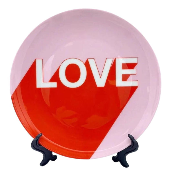 ATWW "Love Is The Word" 10 in Plate -  - Plates - Feliz Modern