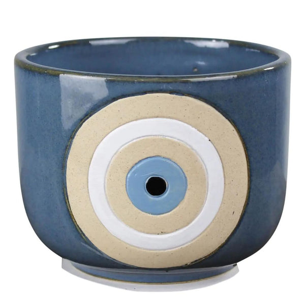 HAR Protection Eye Ceramic Pot -  - Vases & Planters - Feliz Modern