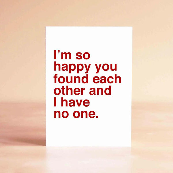 SDSH Happy You Found Each Other Card -  - Cards - Feliz Modern