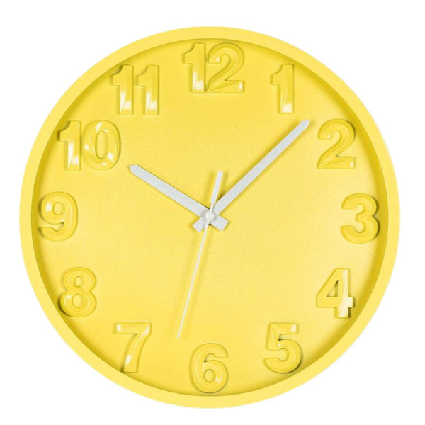 ABTT Yellow Wall Clock -  - Decor Objects - Feliz Modern