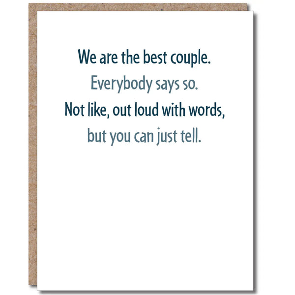 MWT* Best Couple Card -  - Cards - Feliz Modern