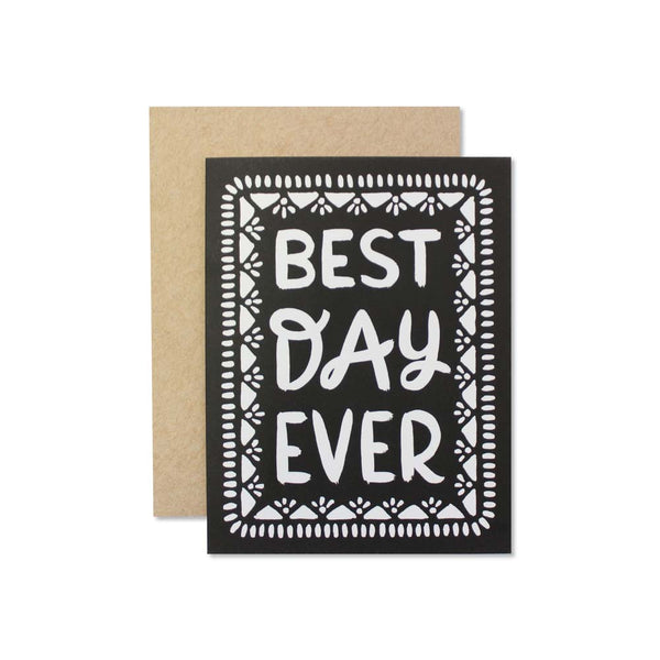 WHP* Best Day Ever Card -  - Cards - Feliz Modern