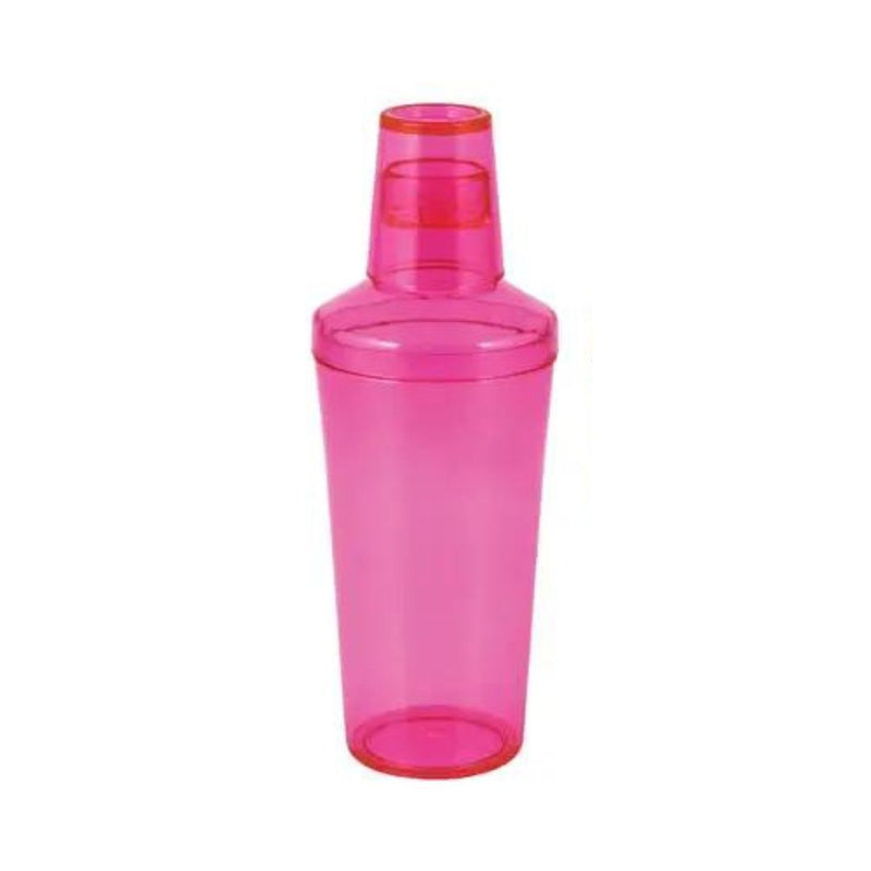 TRU* Acrylic Cocktail Shaker - Neon Pink - Drinkware - Feliz Modern