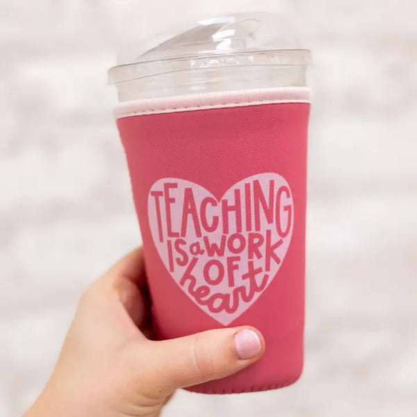 CLLDL Teaching Heart Drink Sleeve - - Drinkware - Feliz Modern