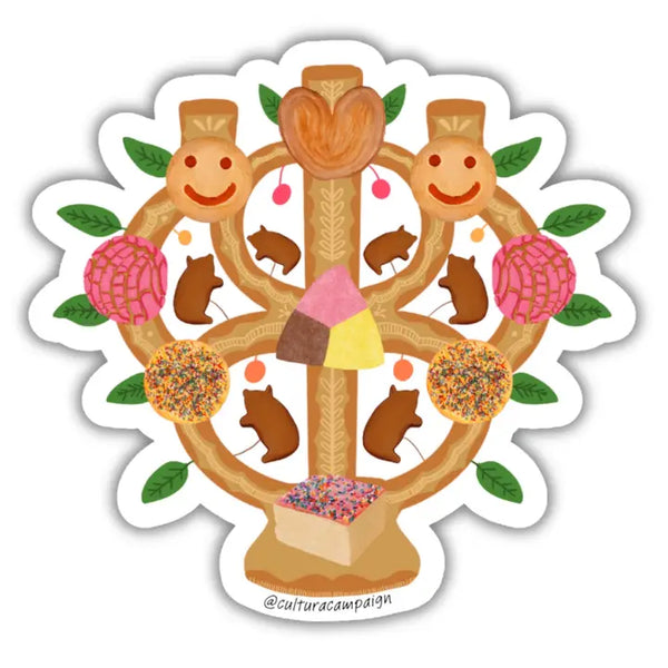 NAT Pan Dulce Tree of Life Sticker - - Stickers - Feliz Modern