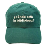 QRIC Dónde Está La Biblioteca Hat - - Hats - Feliz Modern
