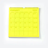 NCS 2027 Risograph Wall Calendar - - Office & Stationery - Feliz Modern