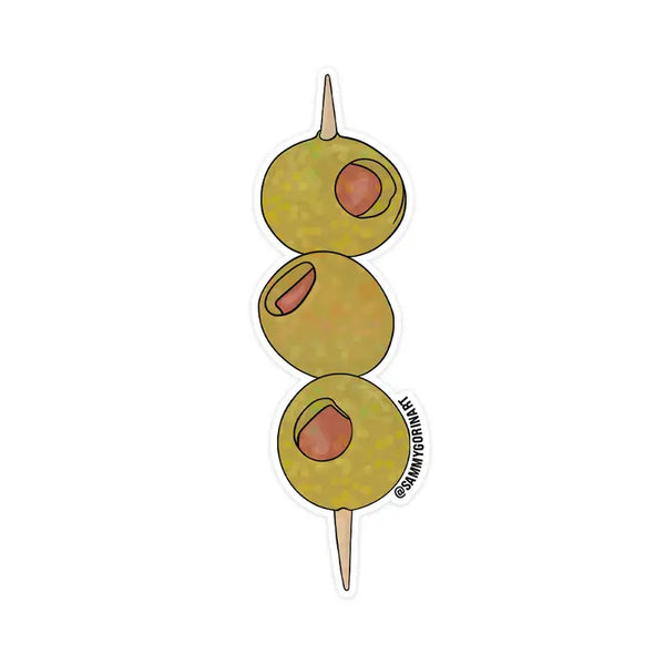 SAGO Olives Sticker - - Stickers - Feliz Modern