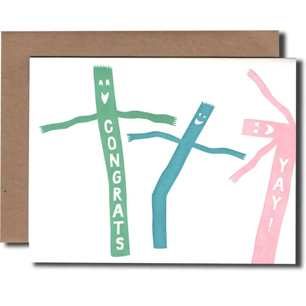 PLP Air Dancer Congrats - - Cards - Feliz Modern