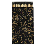 FRCL Floral Matchbox - Black - Matches - Feliz Modern