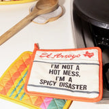 *ELAO Funny Pot Holder Set - - Tea Towels & Napkins - Feliz Modern