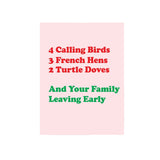 XOU Four Days Of Christmas Card -  - Cards - Feliz Modern