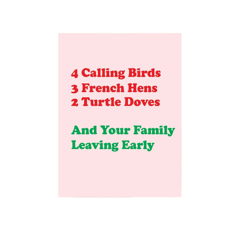 XOU Four Days Of Christmas Card -  - Cards - Feliz Modern