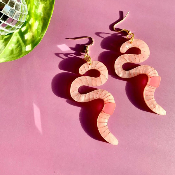 NTPO Wiggle Worm Earrings -  - Earrings - Feliz Modern