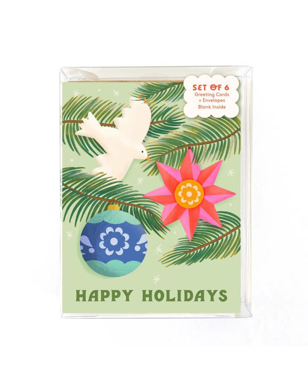 AAPK Christmas Ornament Cards Box Set - - Cards - Feliz Modern