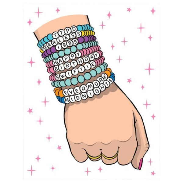 TFND Bday Friendship Bracelet Card