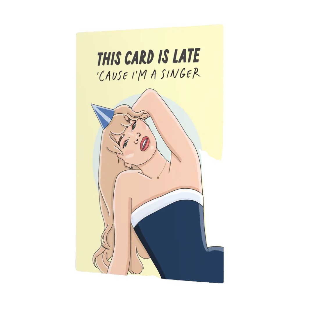 KTBE* I'm a Singer Card – Feliz Modern