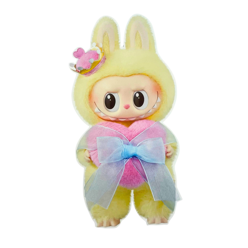 LBB Yellow Princess Monster Sticker - - Stickers - Feliz Modern