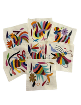 DAI Otomi Linen Coaster - - Coasters - Feliz Modern