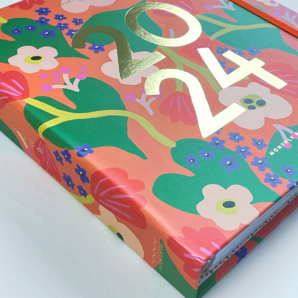 IDL Floral 2024 Planner -  - Office & Stationary - Feliz Modern
