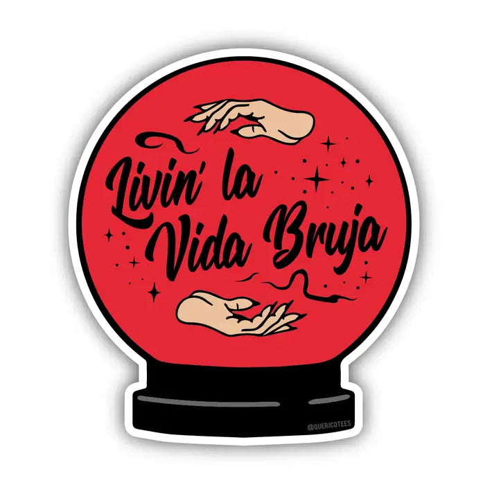 QRIC Livin' La Vida Bruja Sticker - - sticker - Feliz Modern