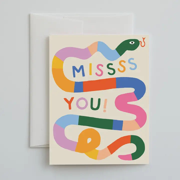 IDL Missss You Card - - Cards - Feliz Modern