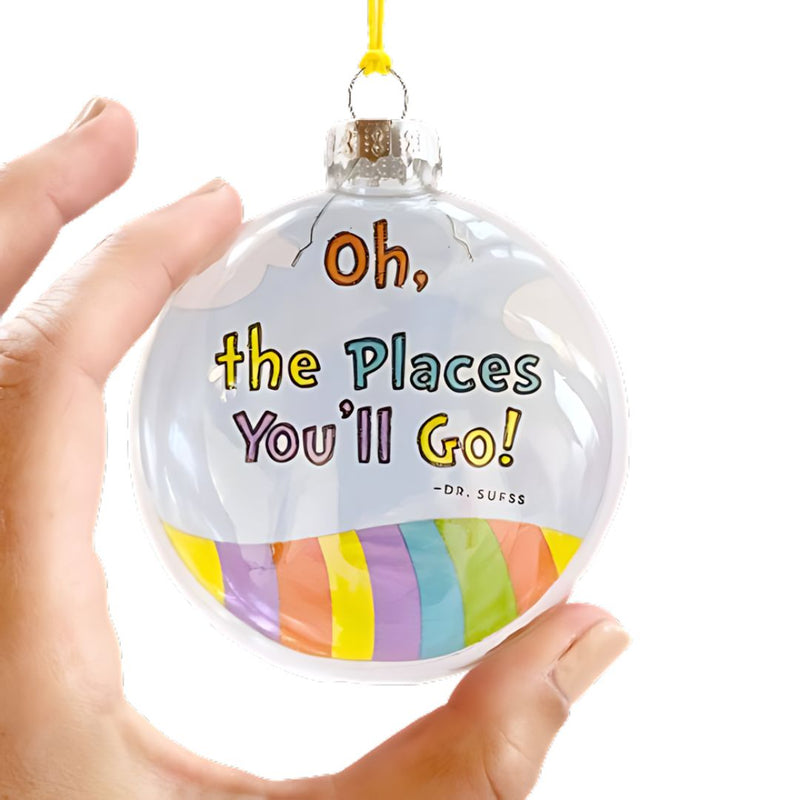 SLAC* Places You'll Go Ornament - - Christmas - Feliz Modern