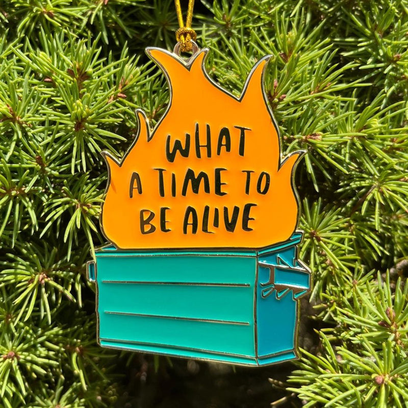 AHWA Dumpster Fire Ornament -  - Christmas - Feliz Modern