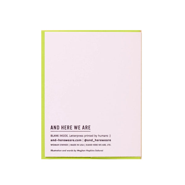 AHWA Dilly Dally With You card -  - Cards - Feliz Modern