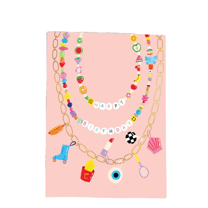 CAS Festival Beads Bday Card -  - Cards - Feliz Modern