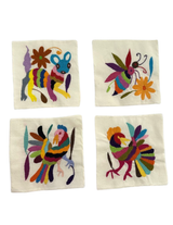 DAI Otomi Linen Coaster - - Coasters - Feliz Modern