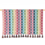 SRVI Rainbow Gingham Throw Blanket - - Pillows & Throws - Feliz Modern
