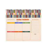 BAN Stripe Weekly Notepad - - Office & Stationery - Feliz Modern