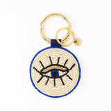IKA Evil Eye and Heart Bag Charm