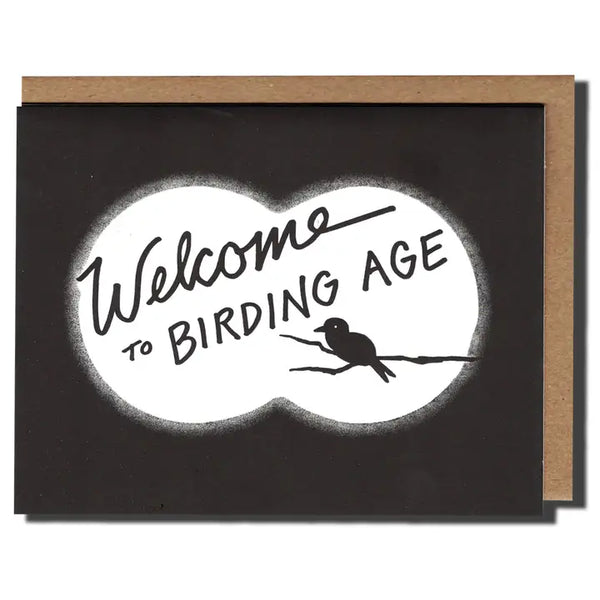 PLP Birding Age Birthday Card - - Cards - Feliz Modern