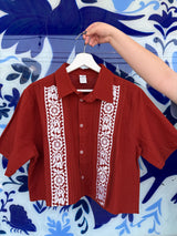 CGCA Terracota Women's Guayabera - - Clothing - Feliz Modern
