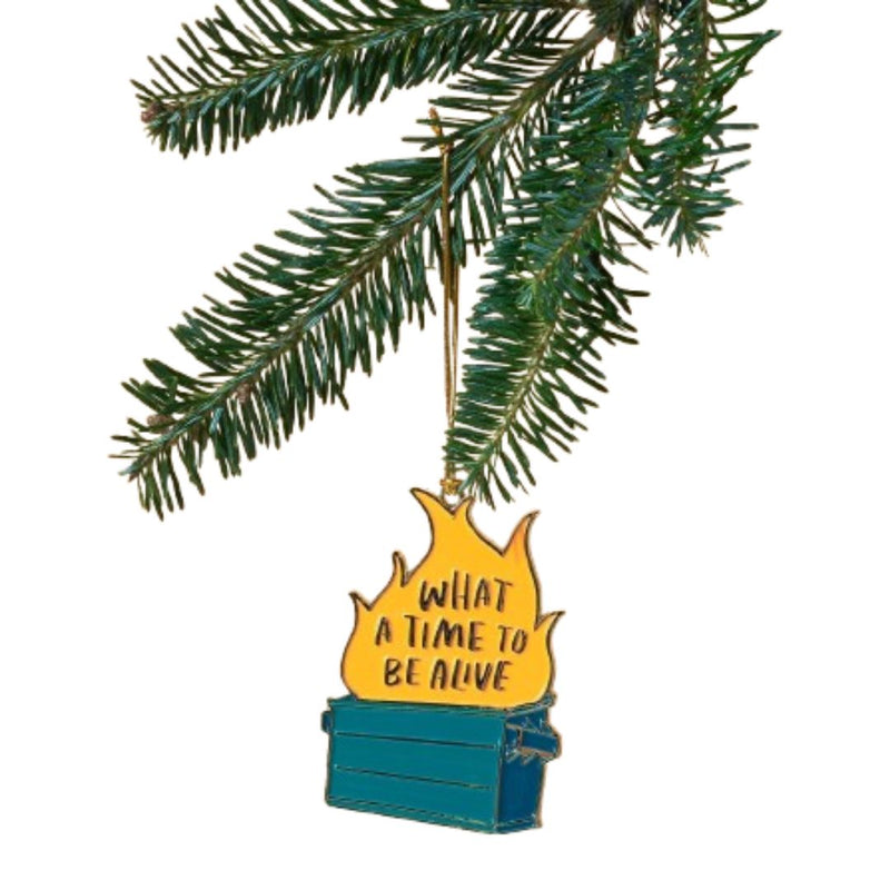 AHWA Dumpster Fire Ornament -  - Christmas - Feliz Modern