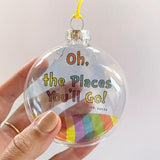 SLAC* Places You'll Go Ornament - - Christmas - Feliz Modern