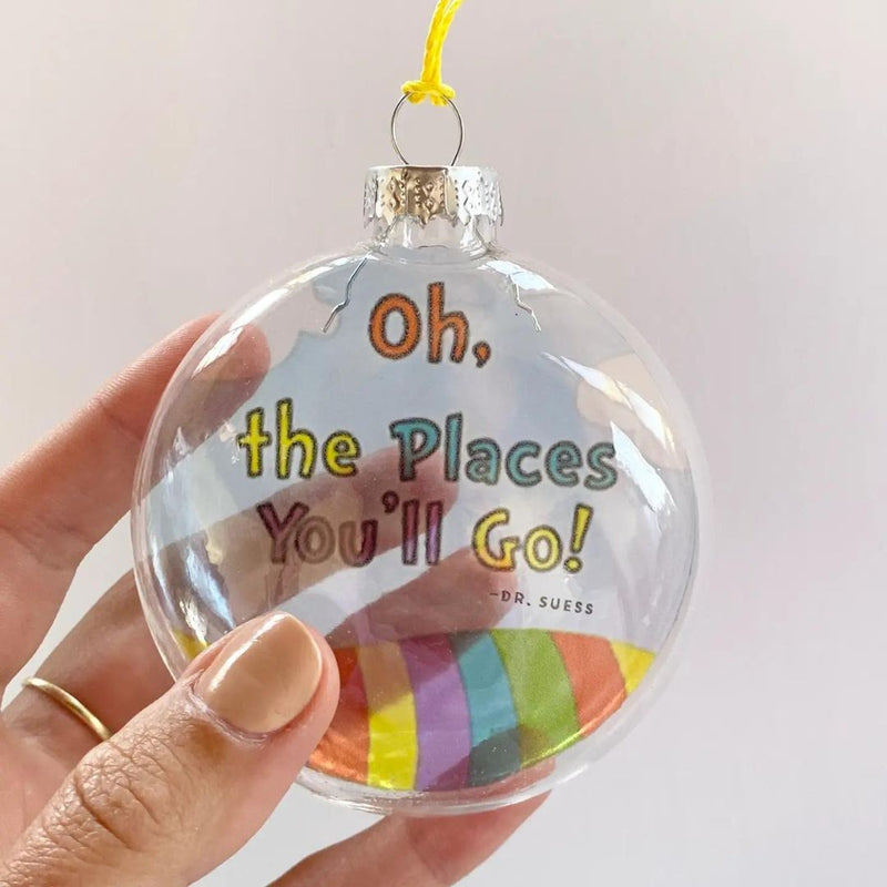 SLAC* Places You'll Go Ornament - - Christmas - Feliz Modern