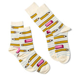 YOW Pencil Crew Socks - - Socks - Feliz Modern