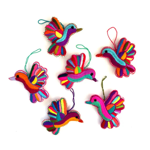 ABZS Embroidered Hummingbird