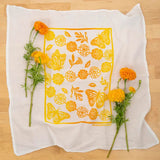KMT Monarchs & Marigolds Dish Towel - - Tea Towels & Napkins - Feliz Modern