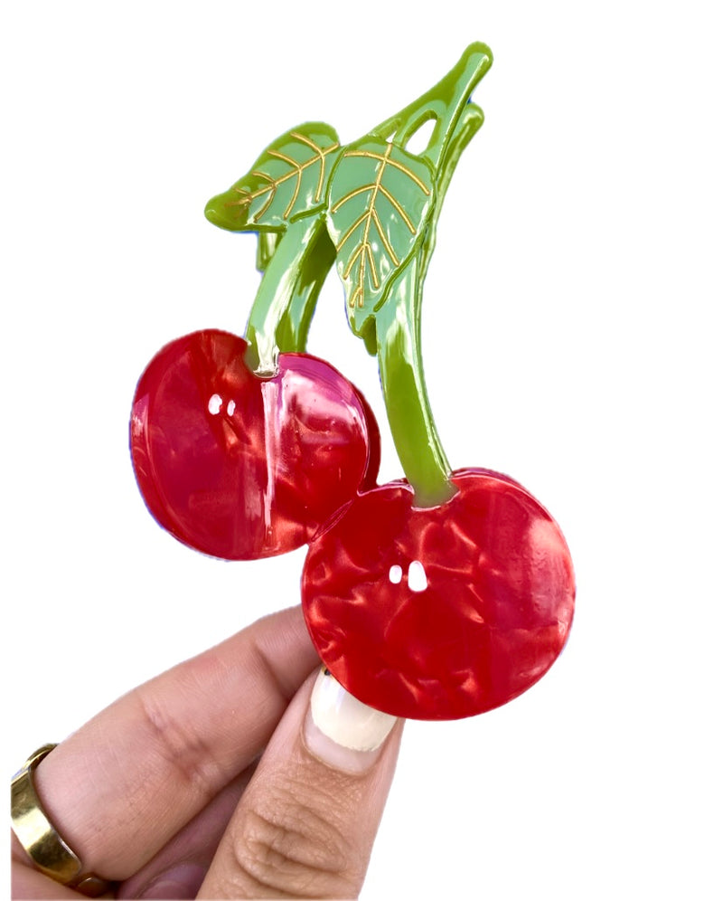TDAS Cherry Hair Clip - - Hair Accessories - Feliz Modern