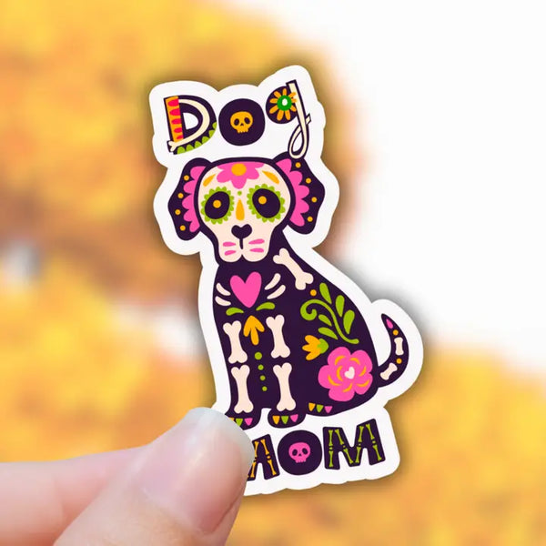 LLTN Dog Mom Skeletal Sticker - - Stickers - Feliz Modern