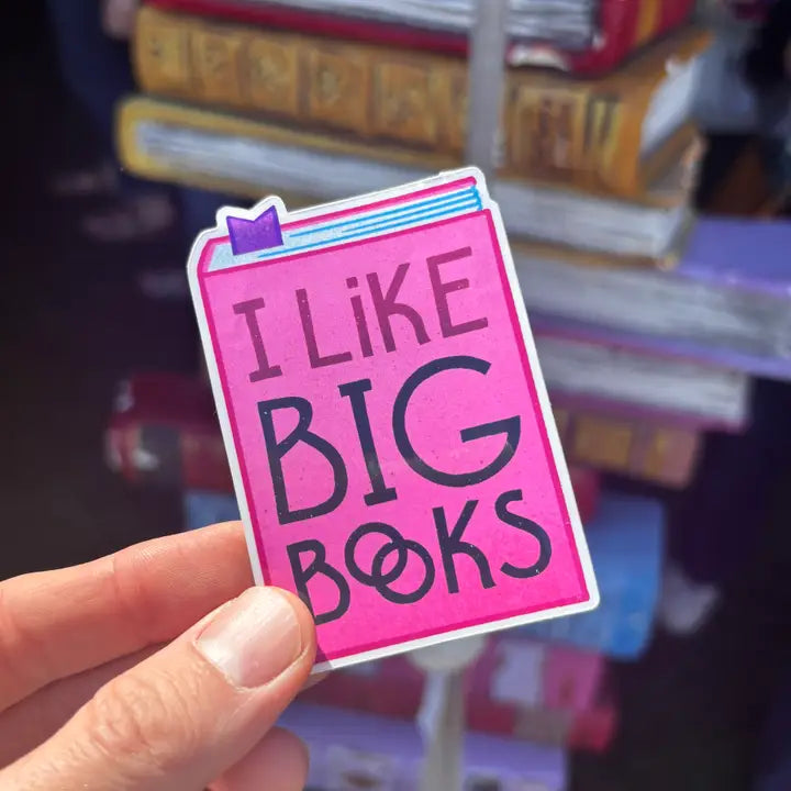 RAK I Like Big Books Sticker - - Stickers - Feliz Modern