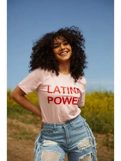 JZD Latina Power Adult Tee - - Clothing - Feliz Modern